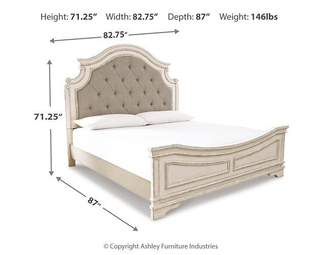 Realyn Upholstered Bed - Abundant Home Collections