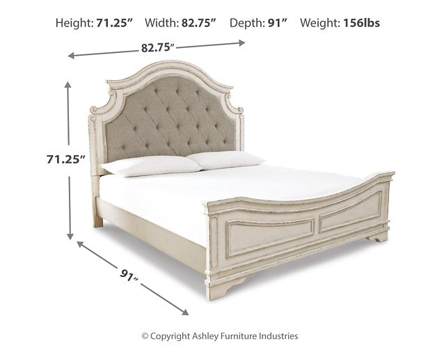 Realyn Upholstered Bed - Abundant Home Collections