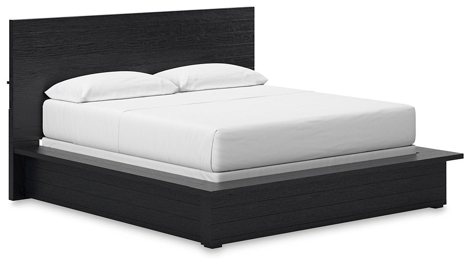 Londer Bed - Abundant Home Collections
