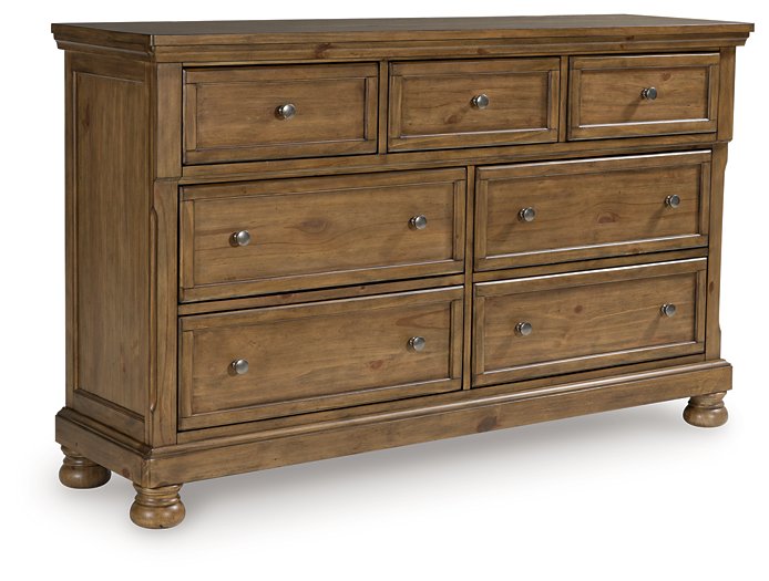 Feddinger Dresser and Mirror - Abundant Home Collections