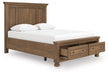 Feddinger Panel Storage Bed - Abundant Home Collections