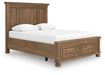 Feddinger Panel Storage Bed - Abundant Home Collections
