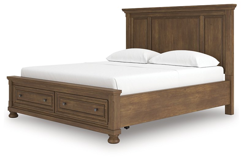 Feddinger Panel Storage Bed - Abundant Home Collections