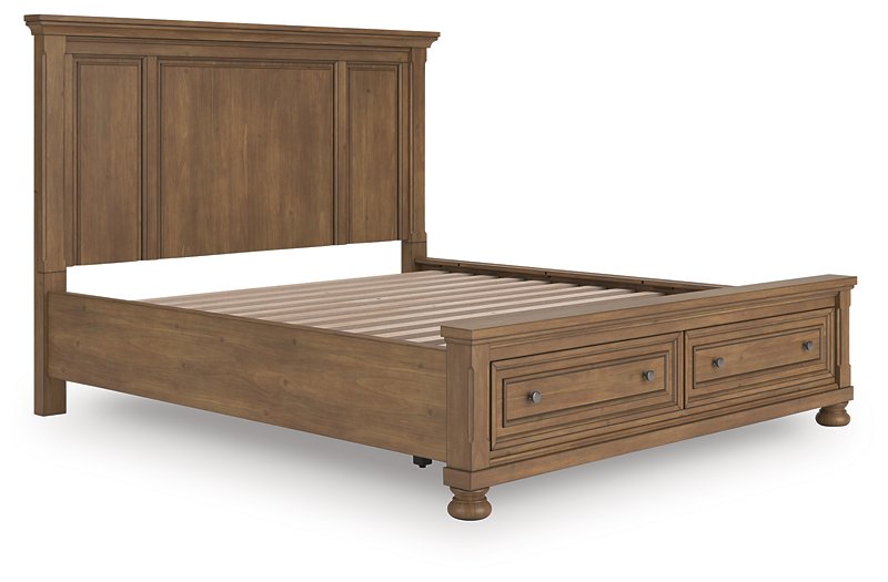 Feddinger Panel Storage Bed - Abundant Home Collections