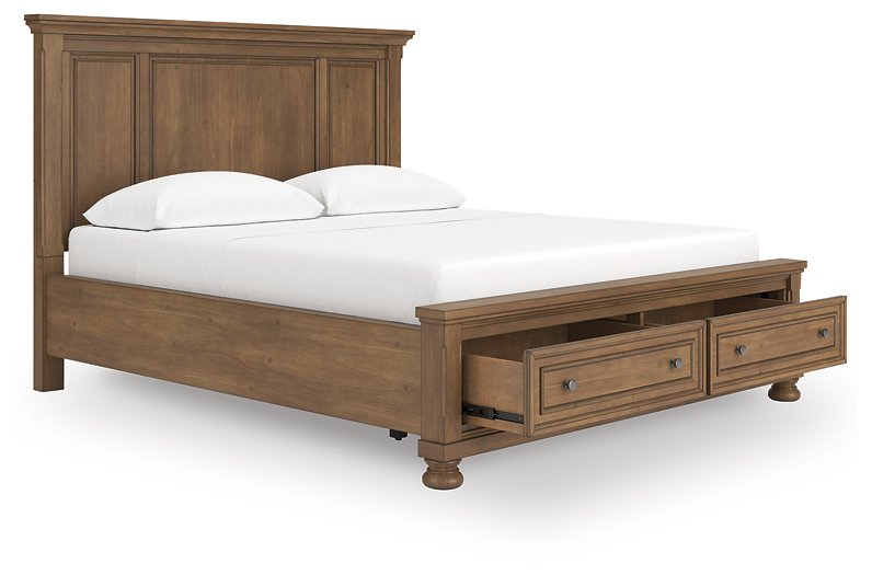 Feddinger Panel Storage Bed - Abundant Home Collections