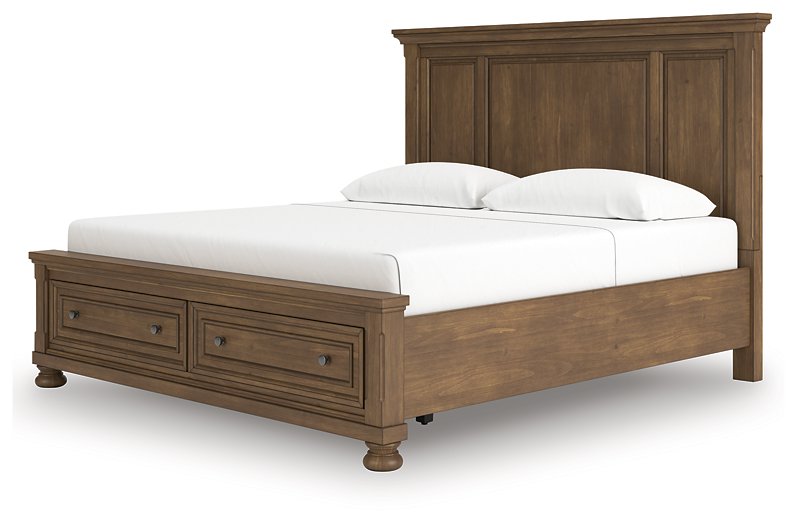 Feddinger Panel Storage Bed - Abundant Home Collections