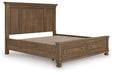 Feddinger Panel Storage Bed - Abundant Home Collections