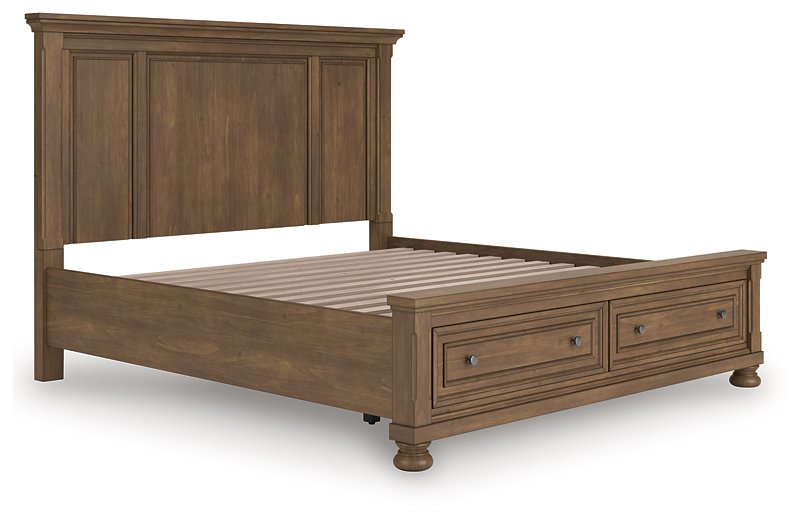 Feddinger Panel Storage Bed - Abundant Home Collections