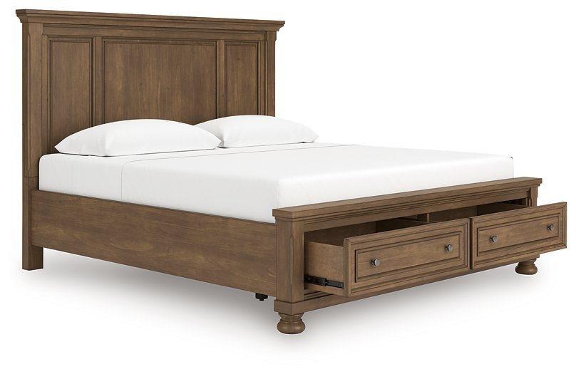 Feddinger Panel Storage Bed - Abundant Home Collections