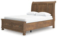 Feddinger Panel Storage Bed - Abundant Home Collections