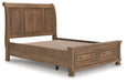 Feddinger Panel Storage Bed - Abundant Home Collections