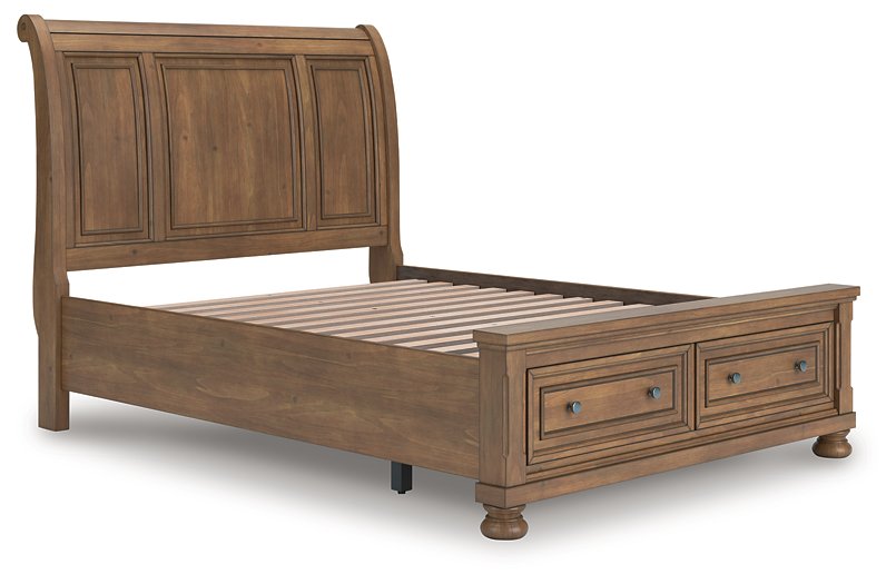 Feddinger Panel Storage Bed - Abundant Home Collections