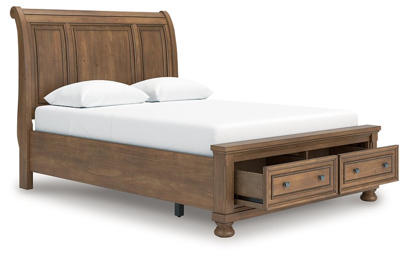 Feddinger Panel Storage Bed - Abundant Home Collections