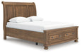 Feddinger Panel Storage Bed - Abundant Home Collections