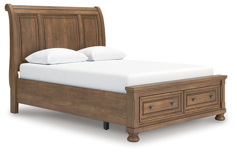 Feddinger Panel Storage Bed - Abundant Home Collections