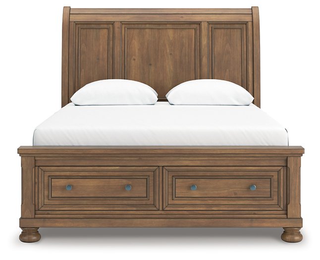 Feddinger Panel Storage Bed - Abundant Home Collections