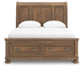 Feddinger Panel Storage Bed - Abundant Home Collections