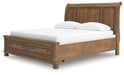 Feddinger Panel Storage Bed - Abundant Home Collections