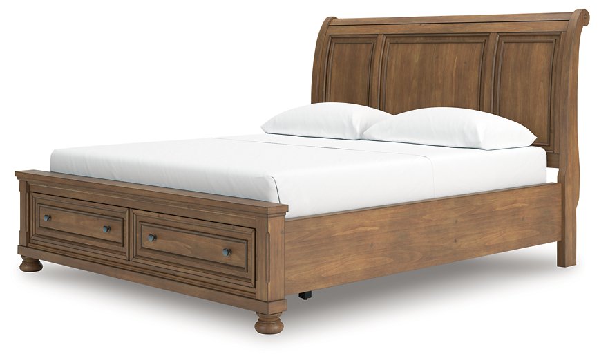Feddinger Panel Storage Bed - Abundant Home Collections