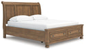 Feddinger Panel Storage Bed - Abundant Home Collections