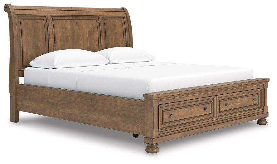 Feddinger Panel Storage Bed - Abundant Home Collections