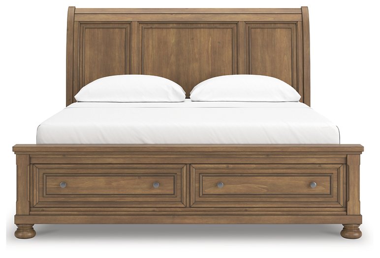 Feddinger Panel Storage Bed - Abundant Home Collections