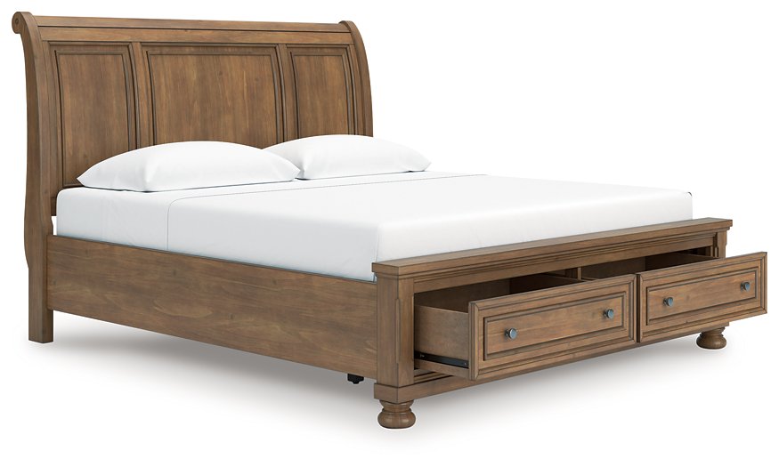 Feddinger Panel Storage Bed - Abundant Home Collections