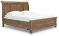 Feddinger Panel Storage Bed - Abundant Home Collections