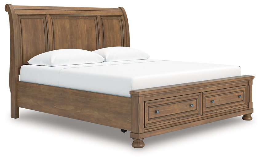 Feddinger Panel Storage Bed - Abundant Home Collections