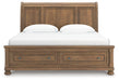 Feddinger Panel Storage Bed - Abundant Home Collections