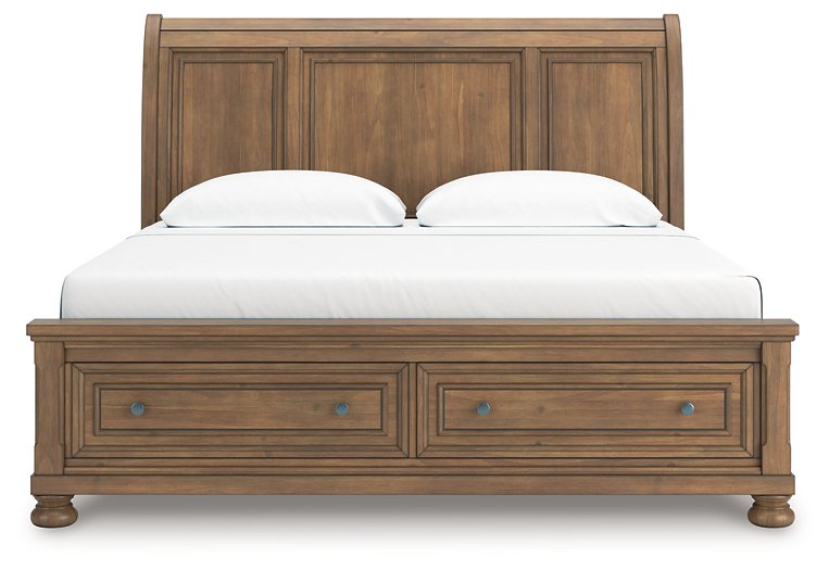 Feddinger Panel Storage Bed - Abundant Home Collections