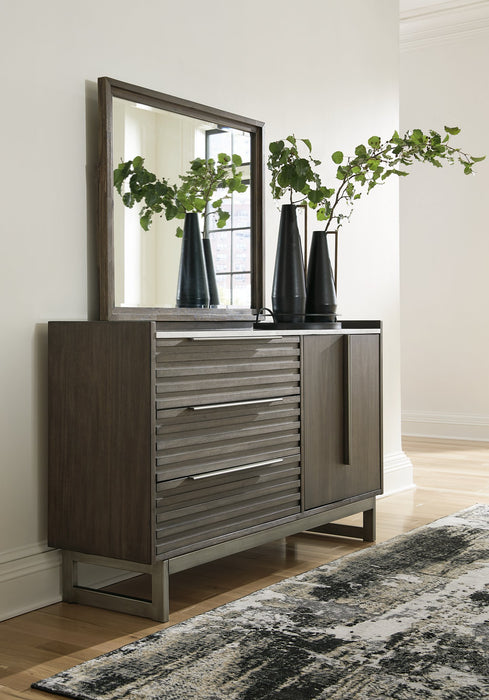 Arkenton Dresser and Mirror - Abundant Home Collections