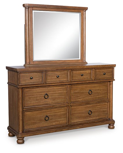 Chadworth Dresser and Mirror - Abundant Home Collections