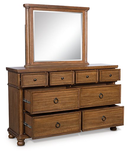 Chadworth Dresser and Mirror - Abundant Home Collections