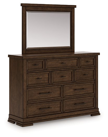 Taffenbrook Dresser and Mirror - Abundant Home Collections