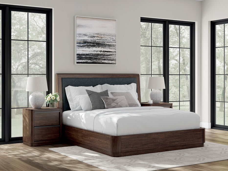 Dilenno Upholstered Bed - Abundant Home Collections