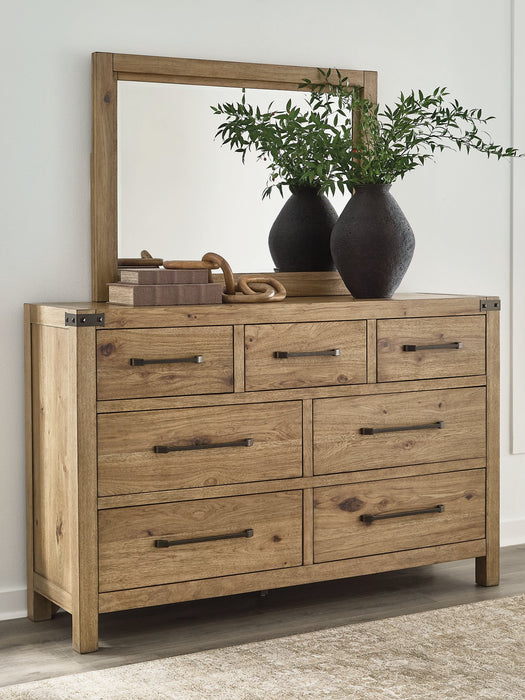 Ridgester Dresser and Mirror - Abundant Home Collections