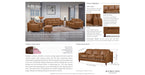 Bella Leather Sectional Collection