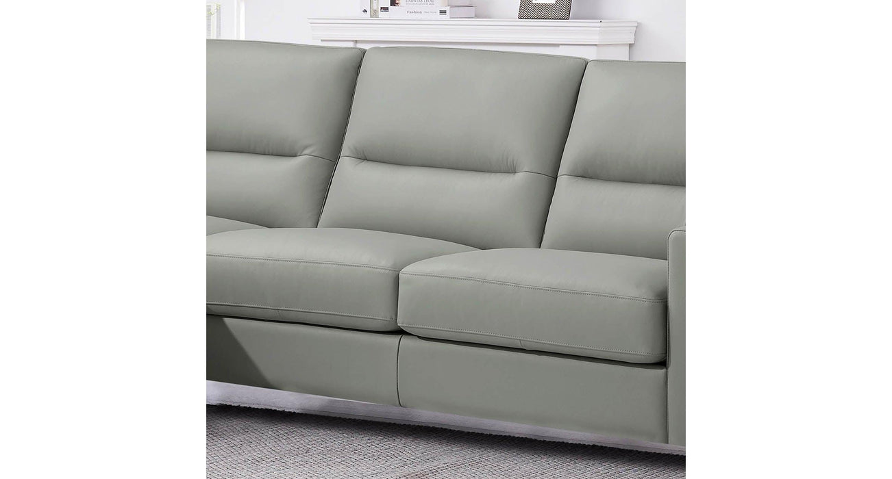 Elm Leather Sectional Collection