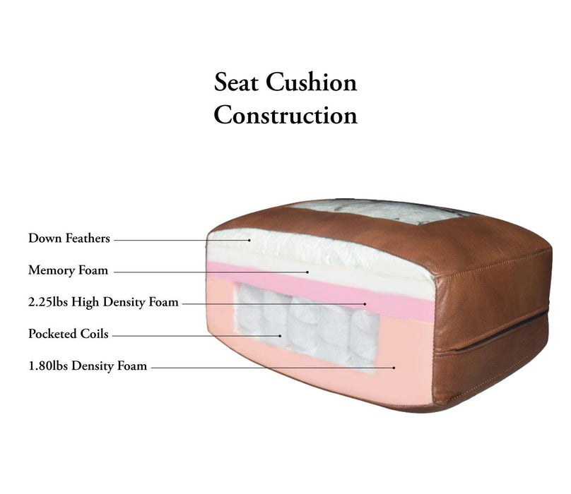 Elm Leather Loveseat