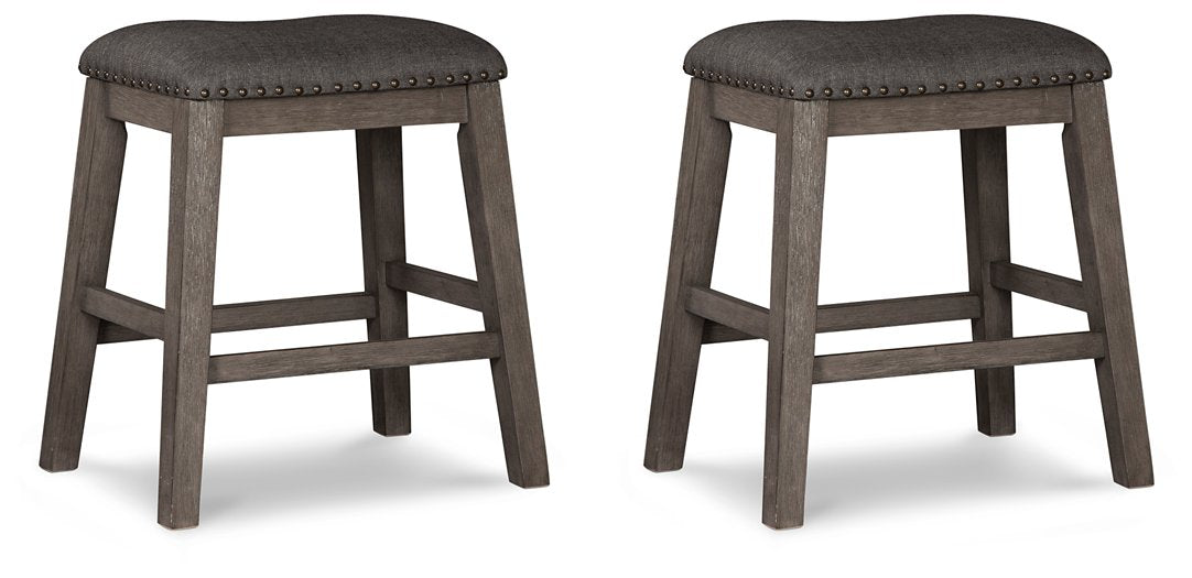 Caitbrook Counter Height Upholstered Bar Stool - Abundant Home Collections