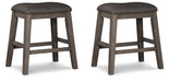 Caitbrook Counter Height Upholstered Bar Stool - Abundant Home Collections