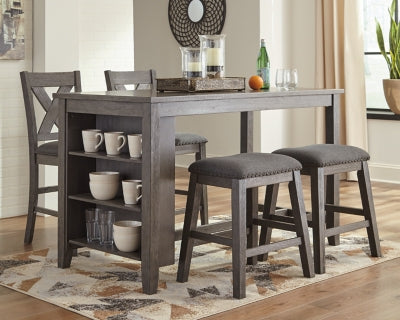 Caitbrook Counter Height Dining Package - Abundant Home Collections