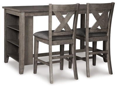 Caitbrook Counter Height Dining Package - Abundant Home Collections