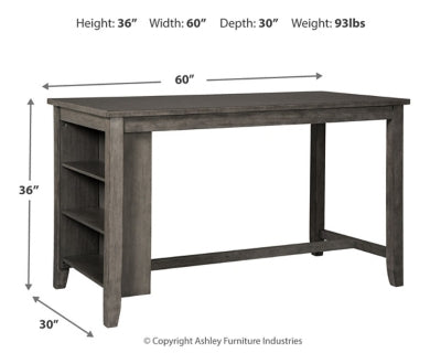 Caitbrook Counter Height Dining Package - Abundant Home Collections