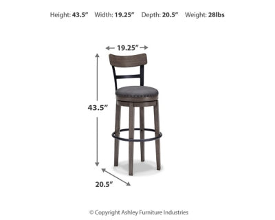 Caitbrook Bar Height Bar Stool - Abundant Home Collections