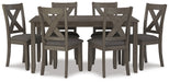 Caitbrook Dining Table and Chairs (Set of 7) - Abundant Home Collections