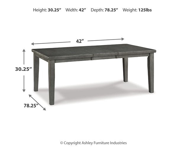 Hallanden Dining Extension Table - Abundant Home Collections