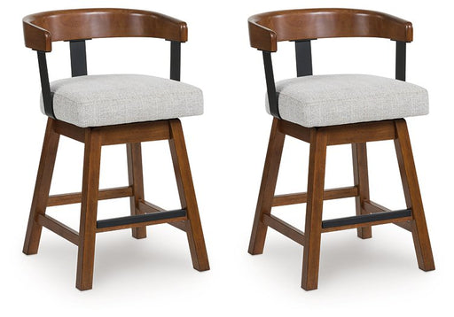Ralene Counter Height Barstool (Set of 2) - Abundant Home Collections