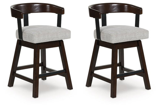 Haddigan Counter Height Barstool (Set of 2) - Abundant Home Collections